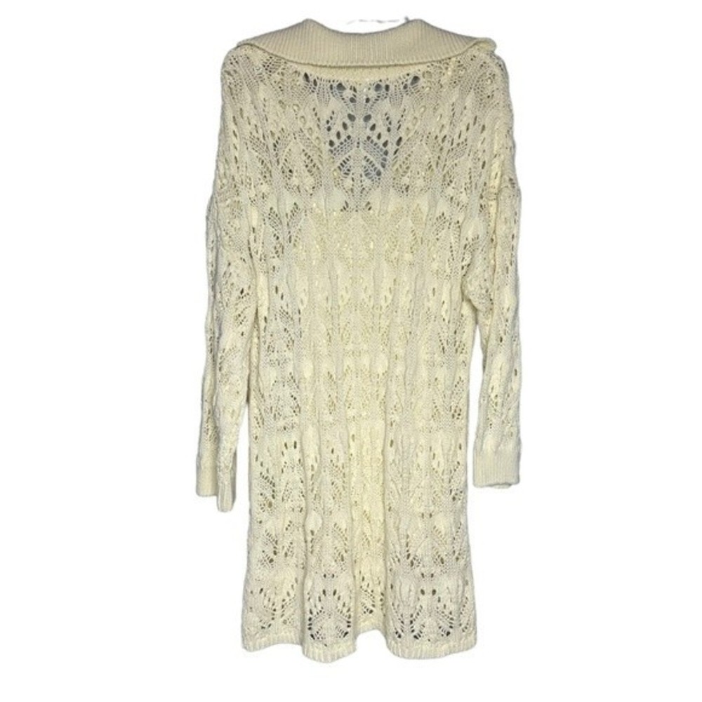 Free People Cream Knit Mini Dress - Picture 9 of 11